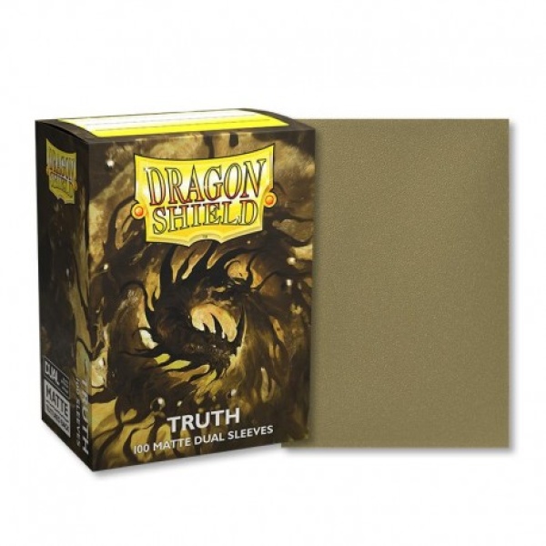 Sleeves Dual Matte Truth - Standard - Dragon Shield