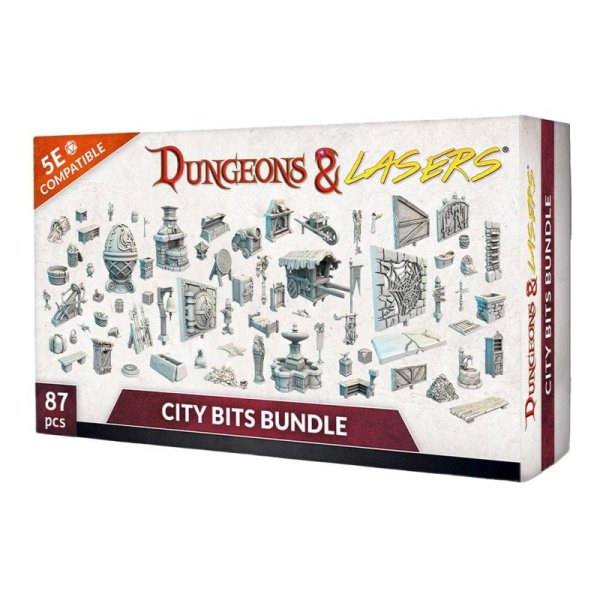 Dungeons & Lasers - Décors - City Bits Bundle