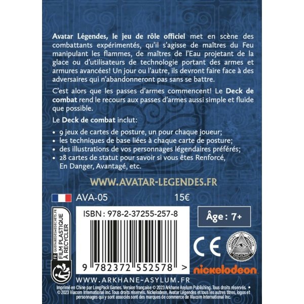 Avatar Légendes - Deck de Combat – Image 3