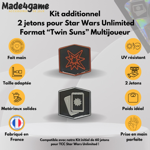 Premium Tokens Twin Suns - Star Wars Unlimited