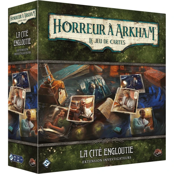 Horreur à Arkham JCE V2 – La Cité Engloutie (Investigateurs)