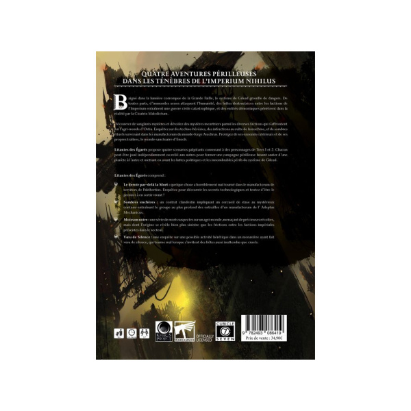 Warhammer 40K JDR - Wrath and Glory - Litanies des Egarés – Image 2