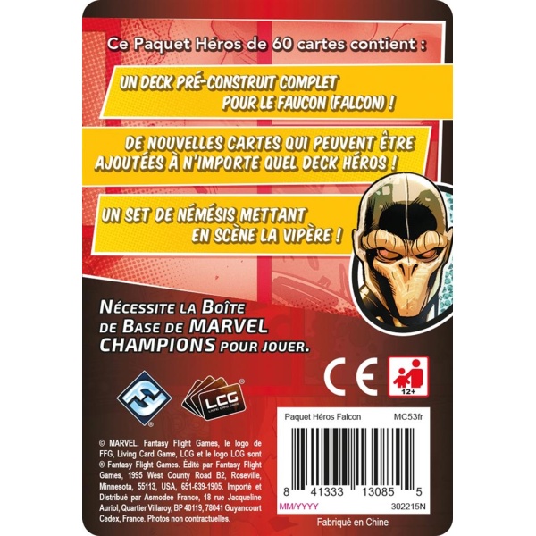 Paquet Héros Falcon - Marvel Champions – Image 2