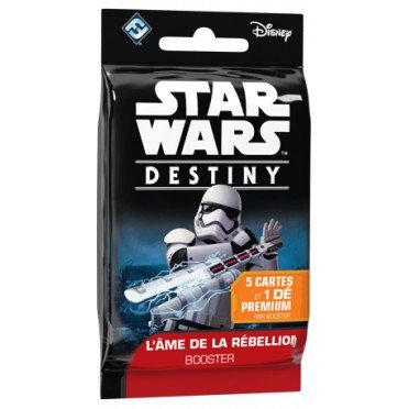 jeux de cartes Star wars destiny booster : L'ame de ma rebellion