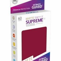 Sleeves – Ultimate Guard – Small Supreme UX Matte Bourguogne