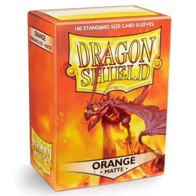 Sleeves – Dragon Shield Standard – Matte Orange