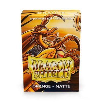 Sleeves – Dragon Shield Japanese – Matte Orange