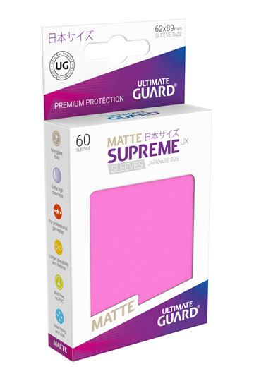 Sleeves – Ultimate Guard – Small Supreme UX Matte Rose