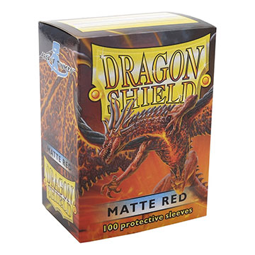 Sleeves – Dragon Shield Standard – Matte Rouge