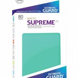 Sleeves – Ultimate Guard – Standard Supreme UX Matte turquoise