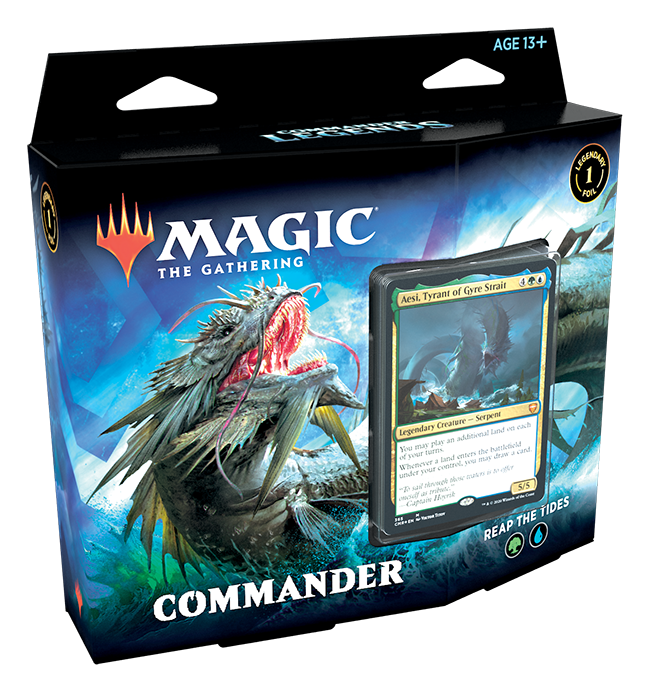 Magic the Gathering Deck Commander Legends (Wyleth / Aesi) Jeuxde