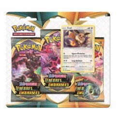 Pokémon – EB 03 – Ténèbres Embrasées (Tripack de boosters)