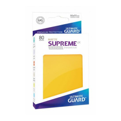 Sleeves – Ultimate Guard – Standard Supreme UX Matte Jaune