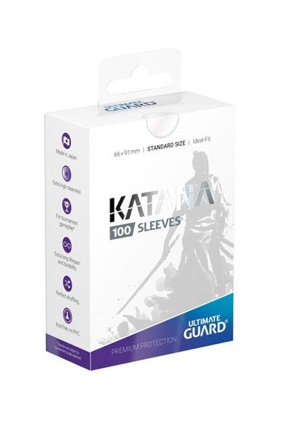 Sleeves – Ultimate Guard – Katana standard Transparent