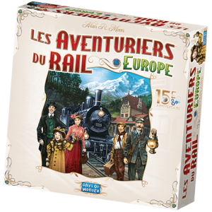 Les aventuriers du rail - Europe 15 ans Deluxe