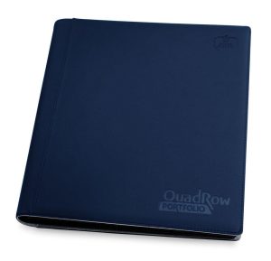 Portfolio - Ultimate Guard Portfolio 480 - 24-Pocket XenoSkin (Quadrow) - Bleu