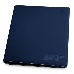 Portfolio - Ultimate Guard Portfolio 480 - 24-Pocket XenoSkin (Quadrow) - Bleu